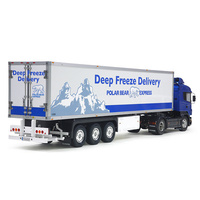 TRI AXLE REEFER SEMI TRAILER - RC TRACTOR TRUCK