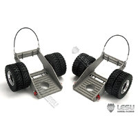 1/14 simulation model C374 quick transport wheels with 5th wheel king pin fixed excavator