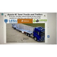 Aussie Rc Semi Trucks and Trailers Calendar