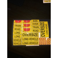 1/14 Reflective Aussie T Signs (Decals) Precut