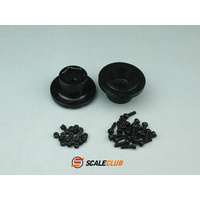 SCALECLUB Hub with hexagon for driven front axle ( For SCALECLUB Steer rims ONLY )