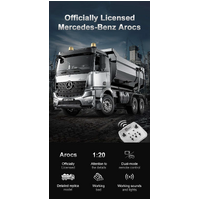 1:20 MB Arocs RC Metal dump truck pro