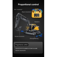 1:16 Volvo RC metal excavator pro（3 in 1)