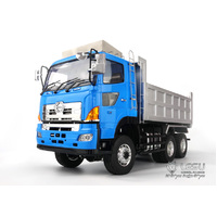 1/14 Simulation Truck Hino 6X6 High Torque Hydraulic Tipper Truck Chinese Style