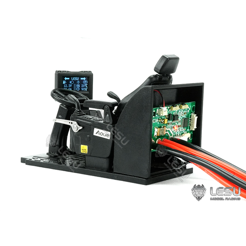 1/14 construction machinery model driver's seat modified multi-functional LCD display