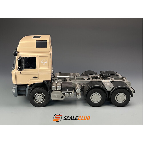 SCALECLUB 1/14 full metal F2000 6x6 chassis with metal cabin