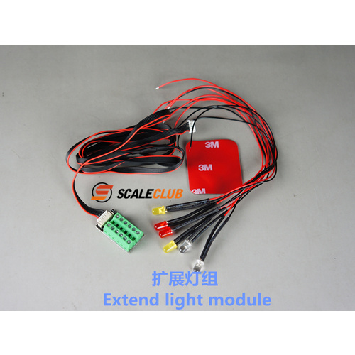 SCALECLUB light module extend only match SC light kit