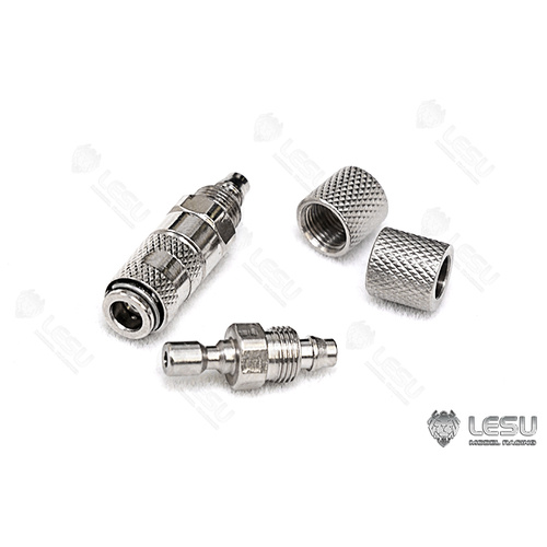 chrome plated custom high pressure quick disassembly adapter nipple quick connector hydraulic